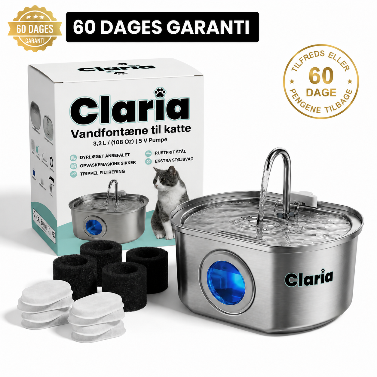 Claria - Vandfontæne